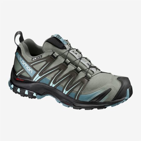 Scarpe Trail Running Salomon XA PRO 3D CS WP W Donna Verde Oliva IT 5-G94